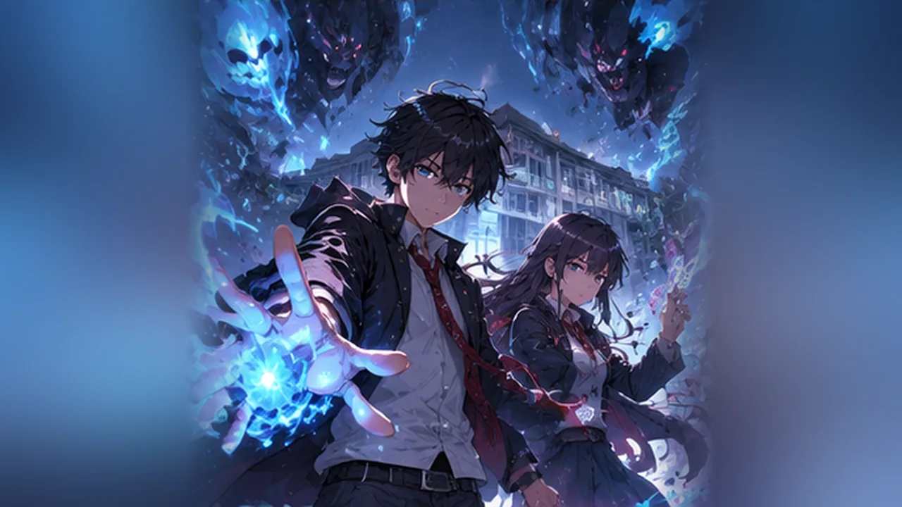 Ilustración editorial original de Eirie para Nue’s Exorcist